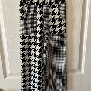 Stylish Black and White Kids Formal Pants